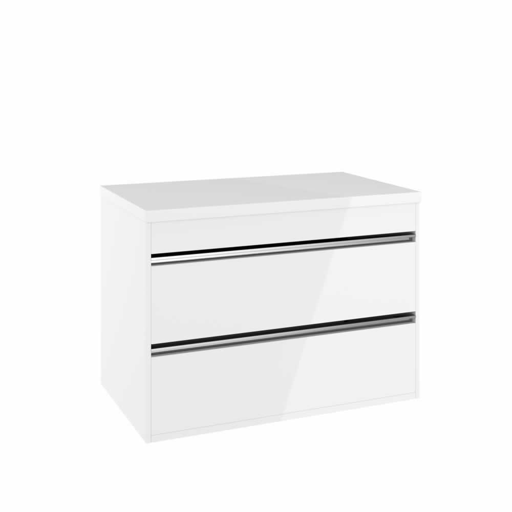 Kai 800 Double Drawer Unit & Worktop
